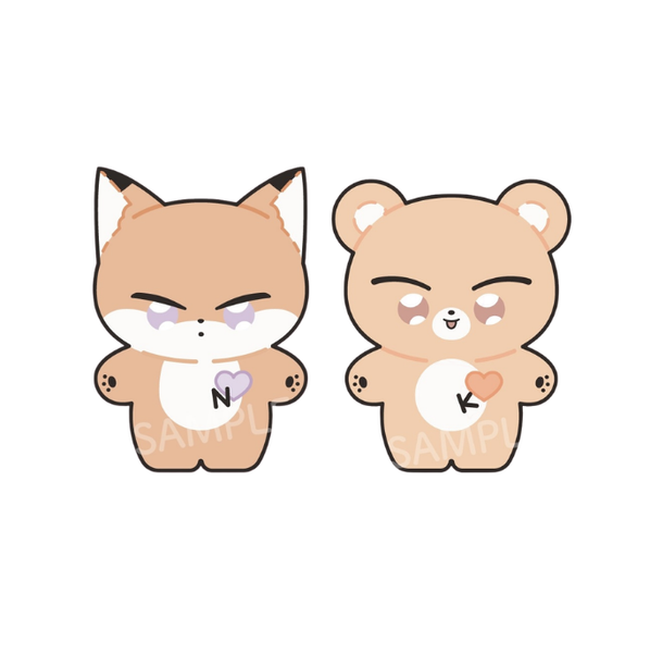 Plüsch-Set Natsume & Kotaro